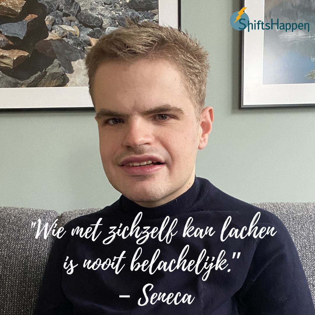 De kracht van een lach – zomaar uit het niets